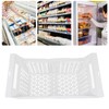 Freezer Basket Expandable Freezer Storage Basket Plastic Strong Load Bearing
