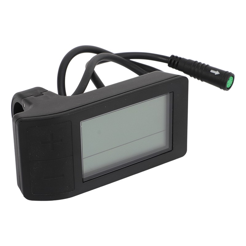 Electric Bike LCD Display Meter Waterproof 5pin Connector Bike Conversion