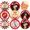 120 Popcorn Circus 30mm Scented Reward Stickers for Teachers, Parents
