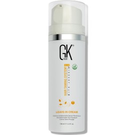 GK HAIR Vegan leave in conditioner for dry damaged hair (4.4 Fl Oz/130ml) Conditioning Hydrating Smoothing Moisturizing & Frizz Control For Dry Damaged Hair Taming before Swimming or Exercise