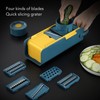 Vegetable Grater ABS and Stainless Steel Vegetable Cutter with Incisive