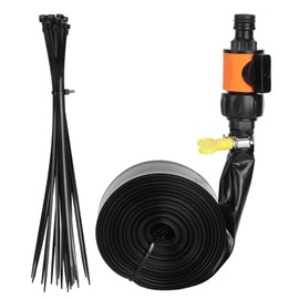 Trampoline Sprinkler Toys for Kids, Trampoline Water Park Sprinkler Fun Summer Outdoor Water Games Yard Toys, Trampoline Accessories for Backyard Water Play(49.2ft)