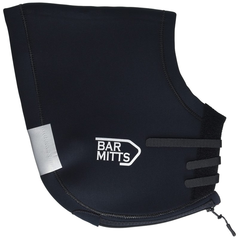 Bar Mitts Snowmobile/ATV/Dirt Bike Mitts, Black, One Size, SM500BLK