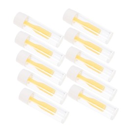 Baluue 12pcs Applicators Soft and Reusable Lens Sticks for Gentle Insertion and Removal Non- Design for Daily Use