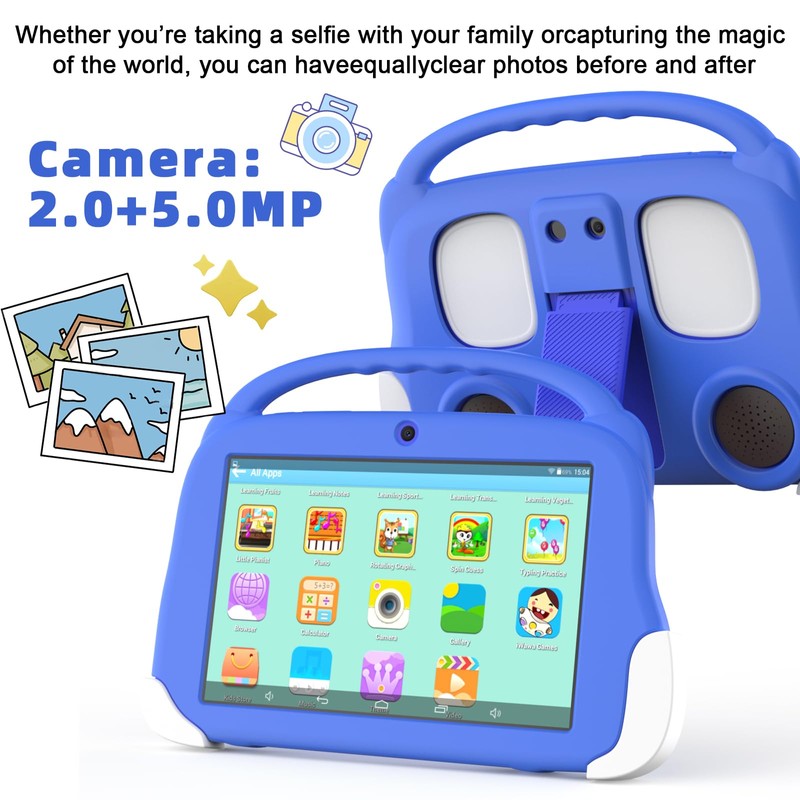 Aheadthink 7 inch Tablet Kids Tablet (Blue)