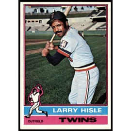 1976 Topps # 59 Larry Hisle Minnesota Twins (Baseball Card) NM Twins