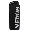 Venum Kontact Shin Guards - Black/Silver - Small