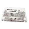 Vcedas Periodic Table with Real Elements Inside, Clear Acrylic, Ergonomic