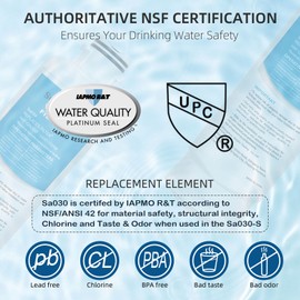 DA97-17376B Water Filter for Sam&sung Haf-qin/exp, Rf28t5001sr, Da97-08006c, Rs27t5200sr, Rf28r7351sg, Rf24r7201sr, Rf27t5201sr, 4Pack.