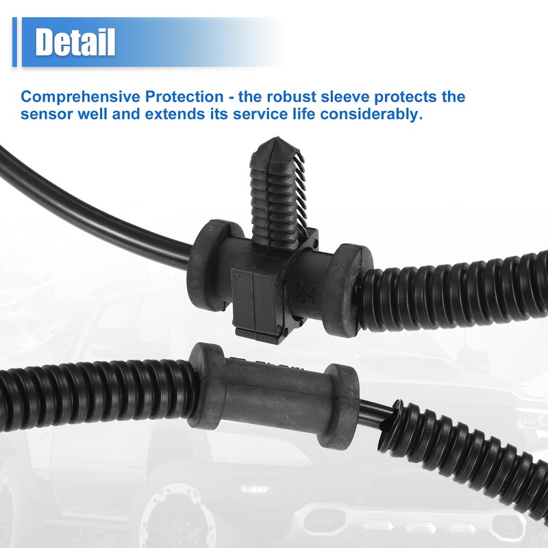 X AUTOHAUX ABS Wheel Speed Sensor for Ram 1500 2013-2018