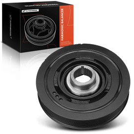 A-Premium Engine Harmonic Balancer Crankshaft Pulley Compatible with Honda CR-V 2015-2019, Accord 2013-2017 & Acura TLX 2015-2020, ILX 2016-2017/2019-2020, DOHC L4 2.4L, Replace# 138105A2A01