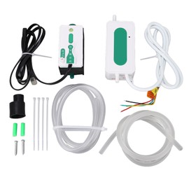 Quiet Mini Split HVAC Condensate Pump, Automatic Drain Pump with 24L/h FlowRate, 33ft Max Head, 110-230 V, 4W Power, 19dB Noise, for Air Conditioner, Dehumidifier, Furnace