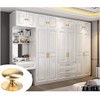 TERF® 35mm Traditional Victorian Polished Brass Cabinet Door Knobs 35mm