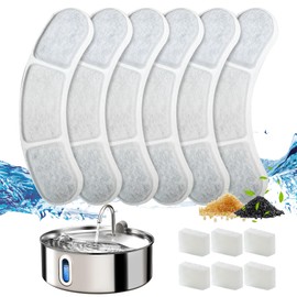 FUKUMARU Drinking Fountain Filter for Cats and Dogs