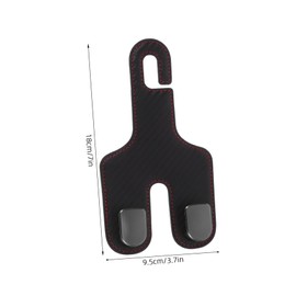Gatuida Car Headrest Hooks for Bags and Phones Multi-Functional Storage Hook Easy Installation Car Rear Seat Organizer for Trash Bags and Handbags
