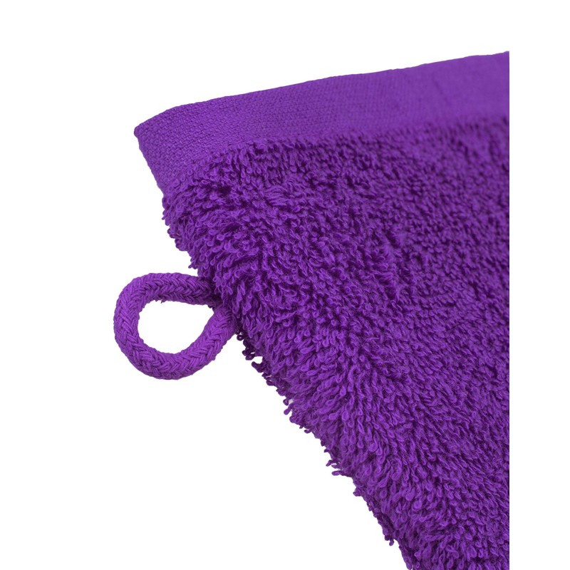 Pack of 10 Washcloths, Wash Mitts Set in Many Colours,