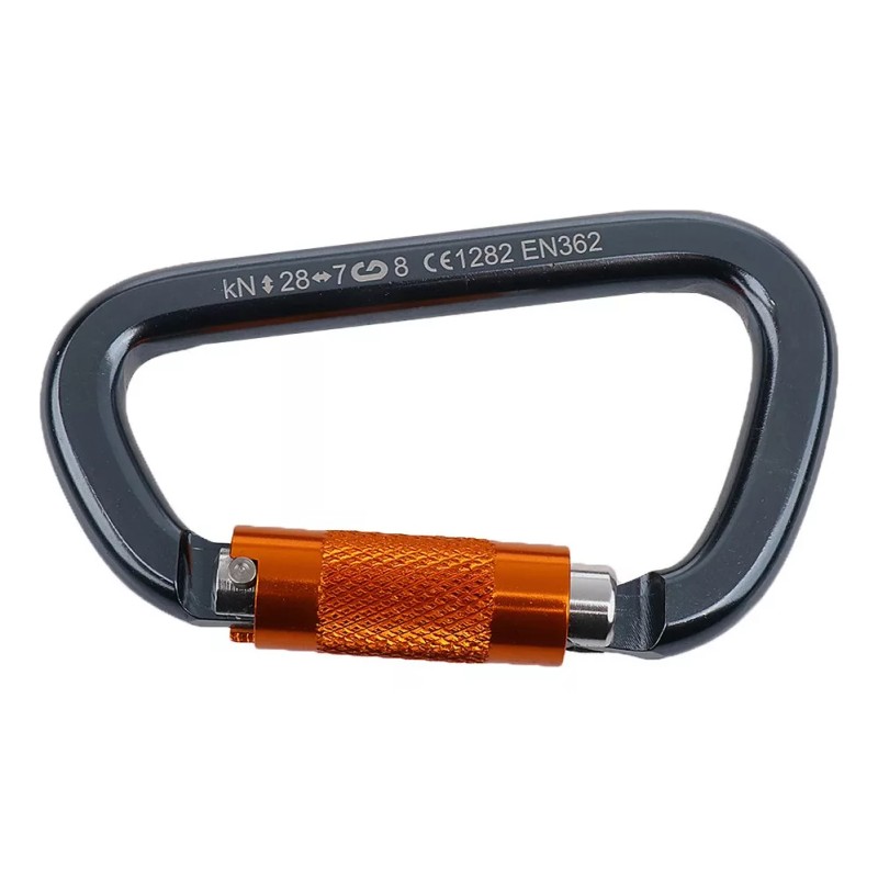 generic 3 Piezas 28kn D- Mosquetón Giratorio De Aluminio