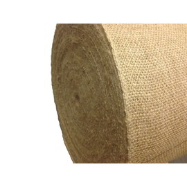 Rollo de arpillera para tapicería de yute 100 % natural de 35,5 cm de ancho (5 yardas)
