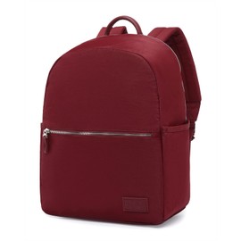 HotStyle 288s Chic Teacher Backpack, Compact & Stylish Daypack Purse for Women, Wine Red