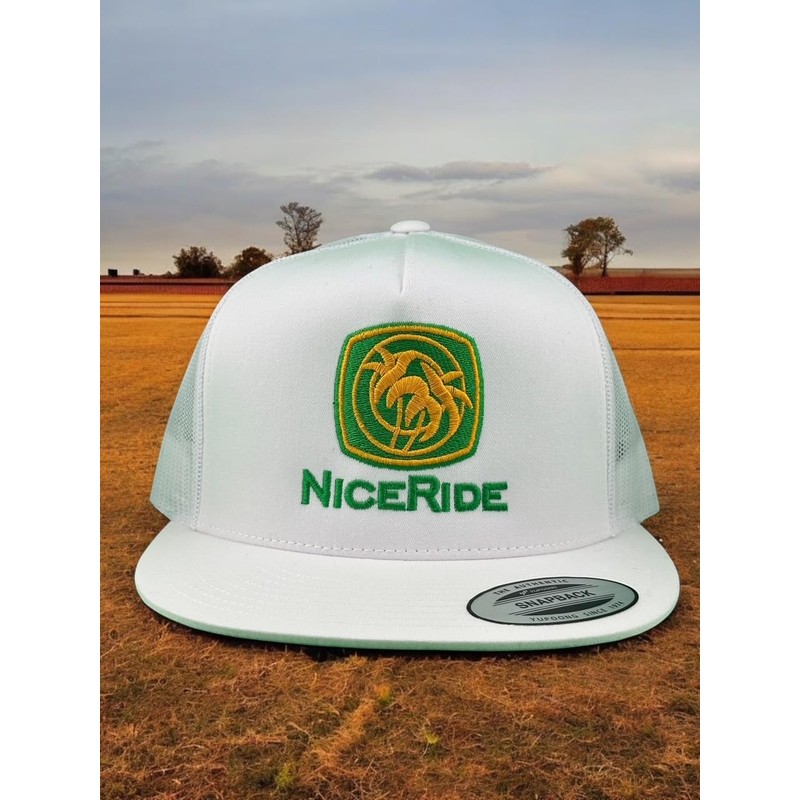 NICERIDE Moe=Doe White Unisex Adjustable Trucker Hat