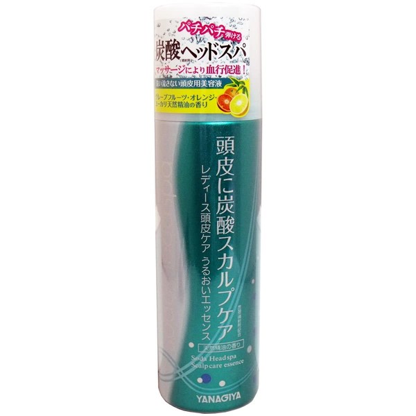 Non-Rinsing Type Crackling Carbonated Head Spa Women's Scalp Care Moisturizing Essence Serum for Scalp 4.6 oz (130 g) (Set of 1)