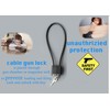 Lockforall Cable Gun Locks with Keys - Keyed Different 15"