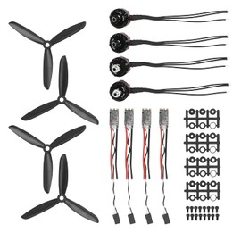 ZAWELIYO 2205 2300 KV Aluminium Alloy CW CCW Motor RC Drone Motor Kit Set RC Replacement Accessory for Drone Racing