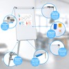 MAKELLO Flip Chart Easel, Magnetic Dry Erase Board with Stand
