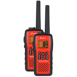 Stabo Elektronik 20850 Freecomm 850 Set PMR Funkgerät IPX7 Wasserdicht, Li-Ion-Akkus Ladestation