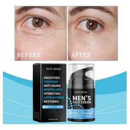 Em Crema Facial Hombres Anti Edad, Reafirmante, Hidratante