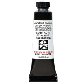 Daniel Smith ダニエル・スミス 水彩絵具 15mlチューブ (Jane's Black (Red/Green)) 284600249