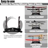 SEEMINESALE 3 Tier Katana Stand,Samurai Sword Holder,Black Sword Mountain,Large Size