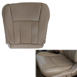 NLQR Oak Tan Front Driver or Passenger Side Bottom Lower Replacement Microfiber Leather Seat Cover Compatible with Toyota 4Runner 1996 1997 1998 1999 2001 2002