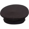 Deluxe Chauffeur Cap - BLACK, XL
