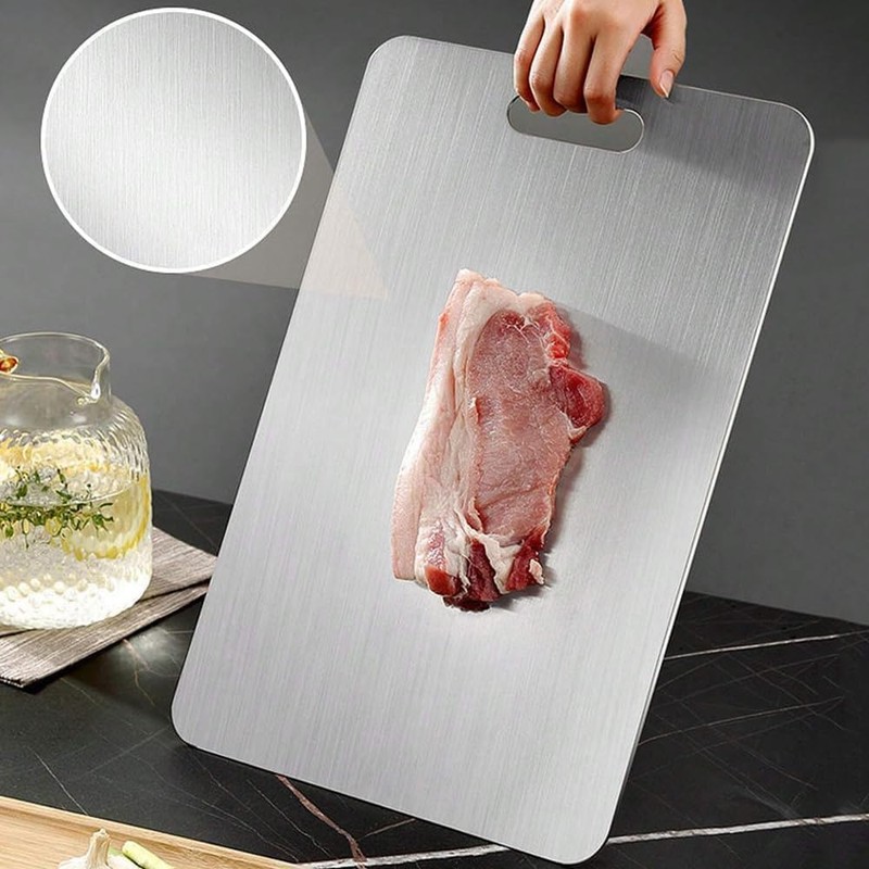 Titanium Cutting Board - 100% Pure Titanium Cutting Boards for