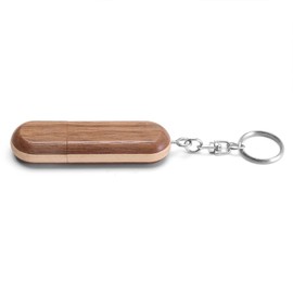 HOZYALE USB Stick Two Color Wood USB 3.0 Flash Drive 32GB Data Storage Memory Stick Memory Stick with Wooden Box