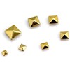Pyramid Studs, 200 Pcs Nailheads Metal Punk Spikes Spots Square