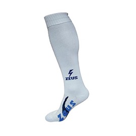 ZEUS CALZA ENERGY SPORT SOCKS FOOTBALL VOLLEYBALL BASKETBALL TRAINING MATCH UNISEX (BOY) (WHITE, BOY)