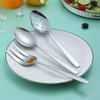 Cutlery Serving Set,Kyraton Stainless Steel Flatware Serving Set,Serving Utensils are
