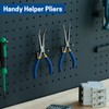 VISEMAN 6" Mini Needle Nose Pliers with Comfort Grip Handles,