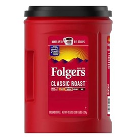 Folgers Café Clásico Tostado y Molido (43.5 oz./1.23 Kg.)