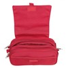 Idena 23911 Pen Case with 4 Compartments, Zip and Velcro