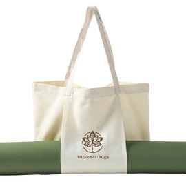 Yagizaai Yoga Mat Bag with Hidden Inner Pocket, Large Capacity Tote for Yoga, Gym, Travel, and Workouts, Portable Carryall for Mats and Accessories