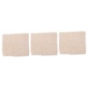 LALAFINA 3sheets Faux Wool Padding Fabric for Insole Versatile Sewing