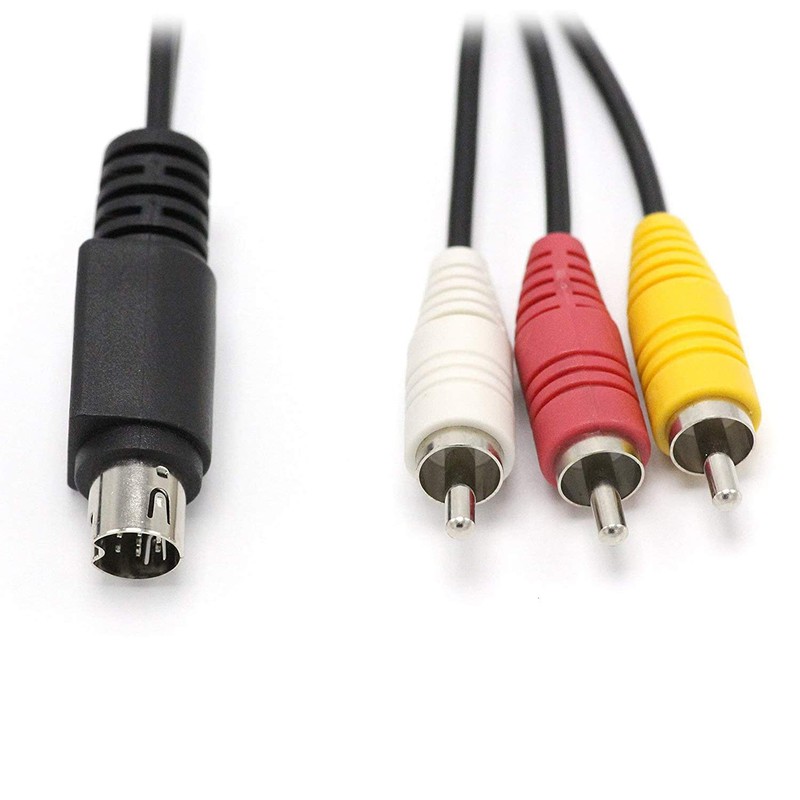 Computer Accessories DIREC TV 10 PIN Composite Video Cable AV