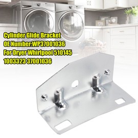 Viprh Upgrade WP37001036 Dryer Drum Glide Bracket Cylinder Glide Bracket Compatible with Whirlpool Dryer Replace 510145 1003323 37001036