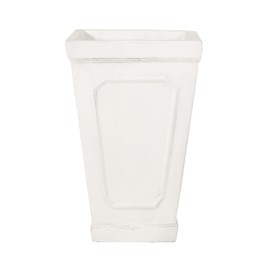 Christopher Knight Home 316055 Burgos Planter, Small, Antique White