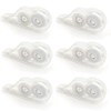 Correction Tape, 6 Pcs White Out Tape, 18m/59Ft Transparent Correction