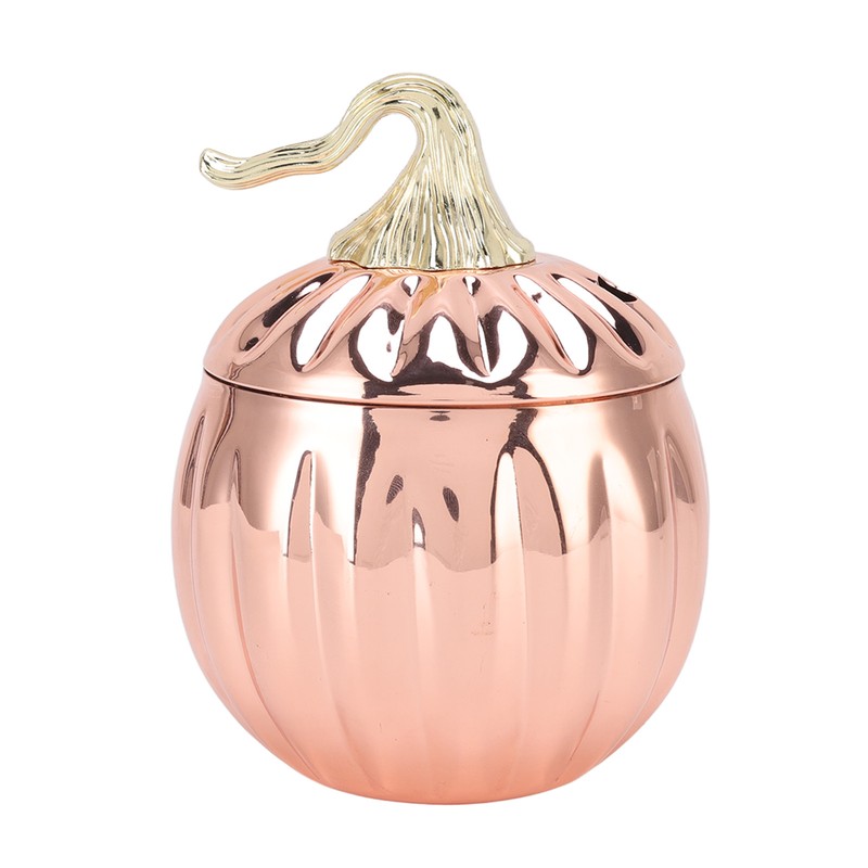 Pumpkin Wine Glass Pumpkin Shaped Stainless Steel Rose Gold Wine
