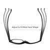 FEIVSN 2 Pack Makeup Reading Glasses for Women Flip Down